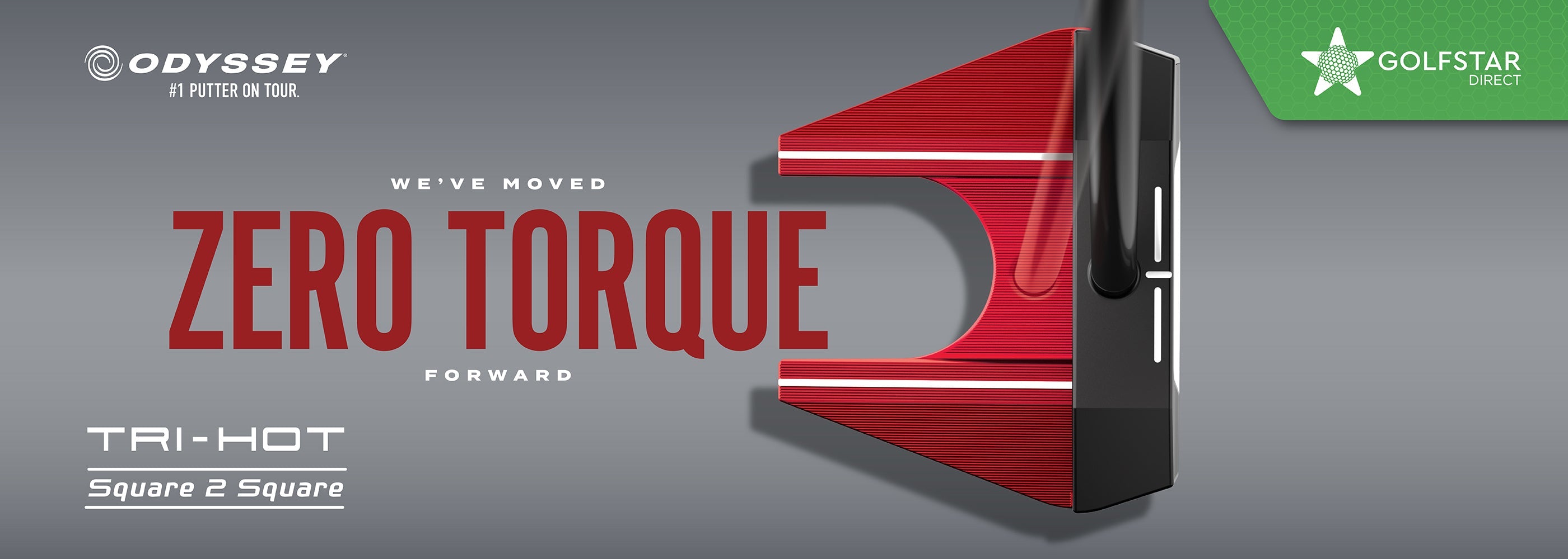 Odyssey Square 2 Square Tri-Hot Putter Collection
