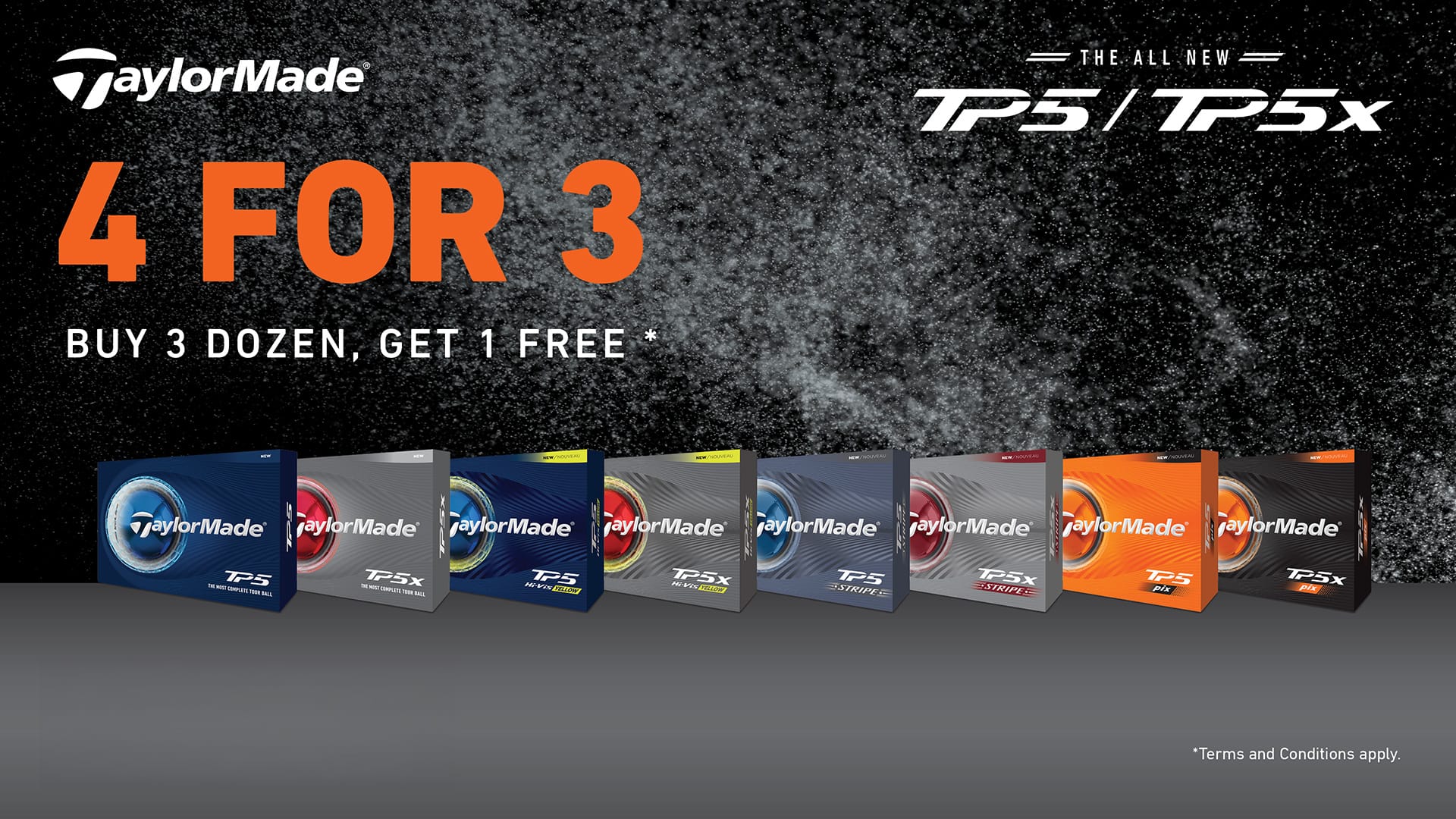 TaylorMade TP5 / TP5x Golf Balls