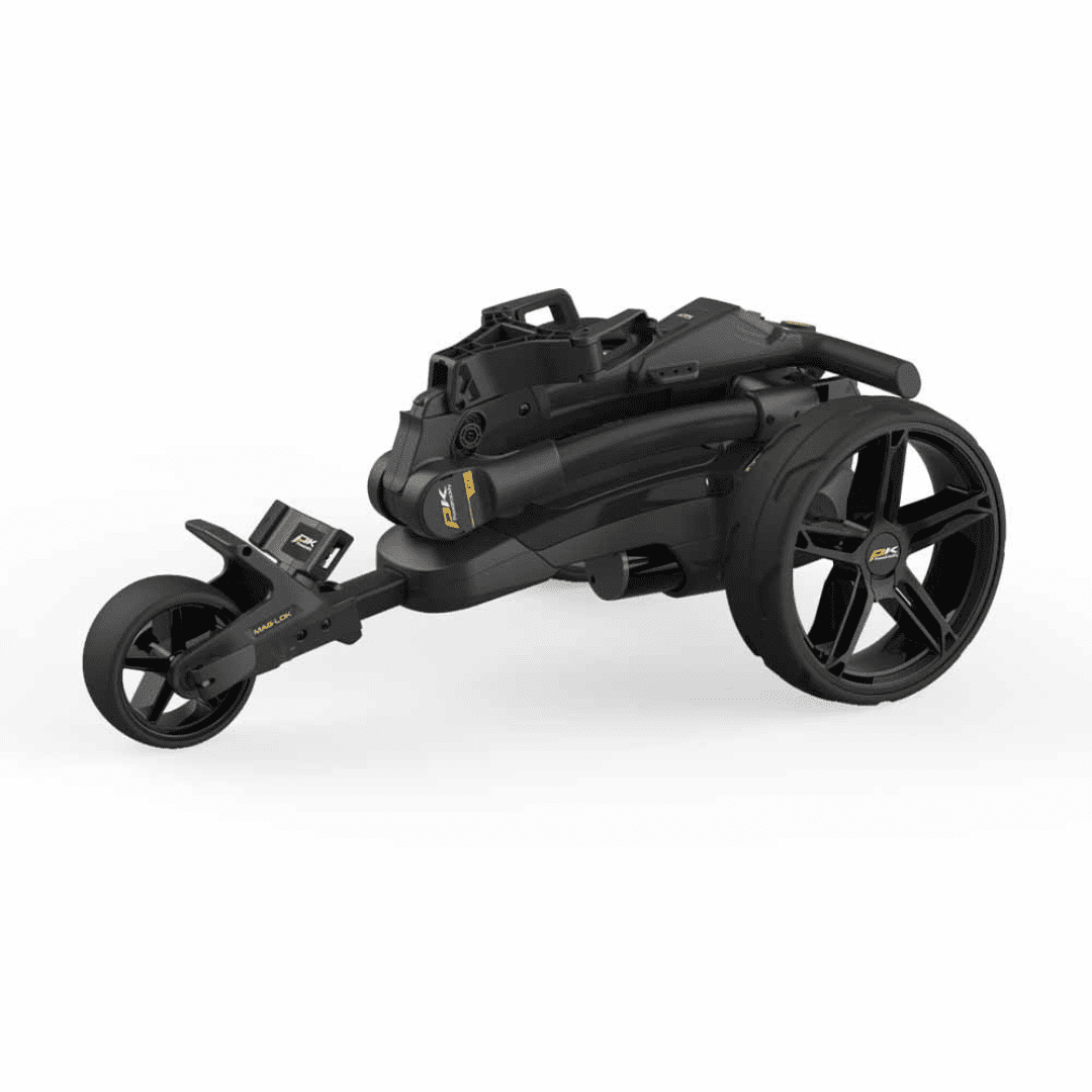 Powakaddy FX1 Electric Golf Trolley - Black (XL Lithium Battery)