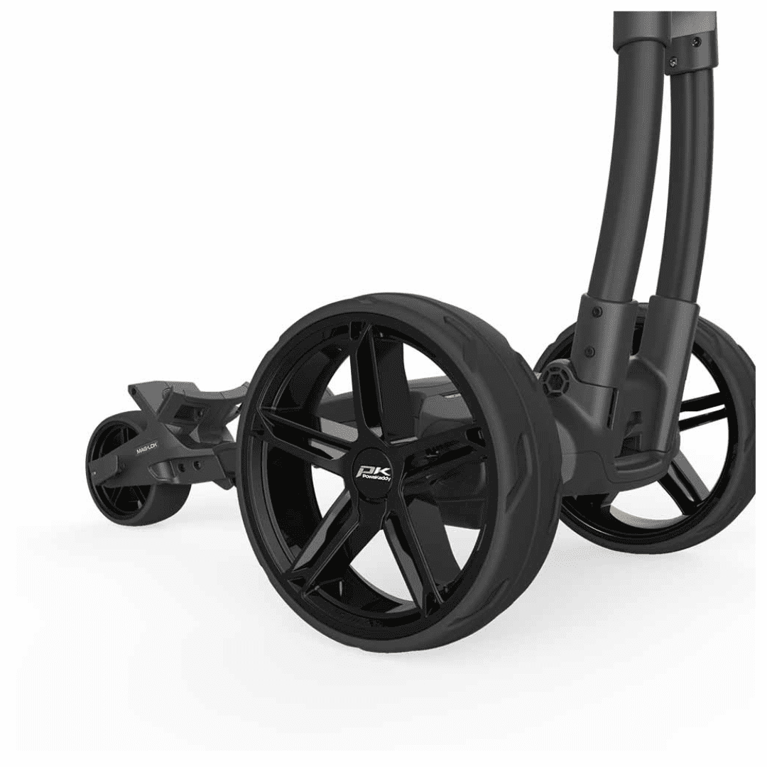 Powakaddy FX1 Electric Golf Trolley - Black (XL Lithium Battery)