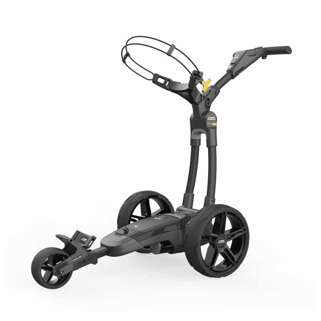 Powakaddy FX1 Electric Golf Trolley - Black (XL Lithium Battery)