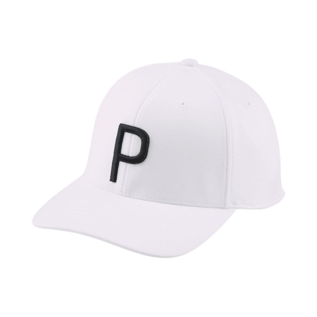 Puma P Cap (White Glow & Puma Black)