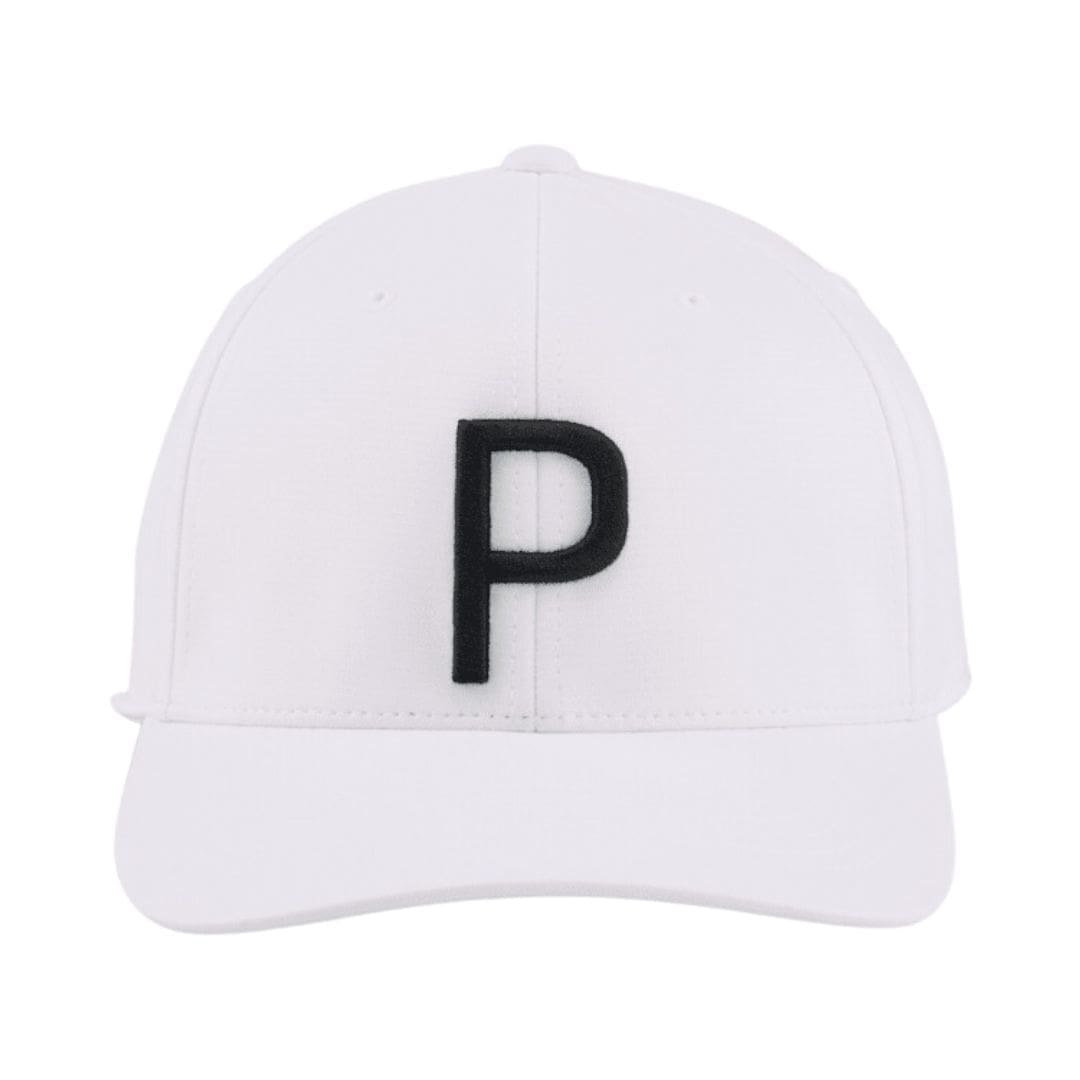 Puma P Cap (White Glow & Puma Black)