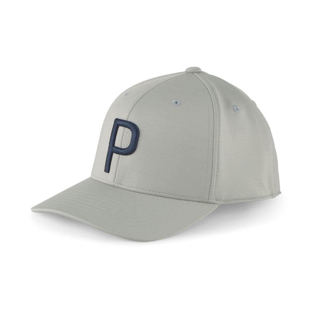 Puma P Cap (Ash Grey & Navy Blazer)