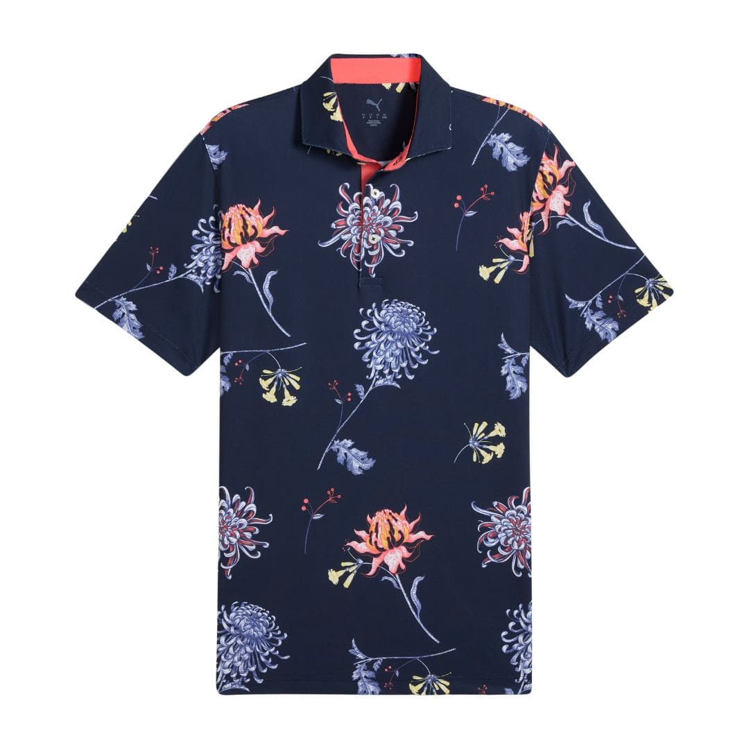 Puma MATTR Dahlia Golf Polo