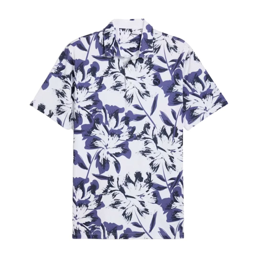 Puma MATTR Broken Flower Golf Polo