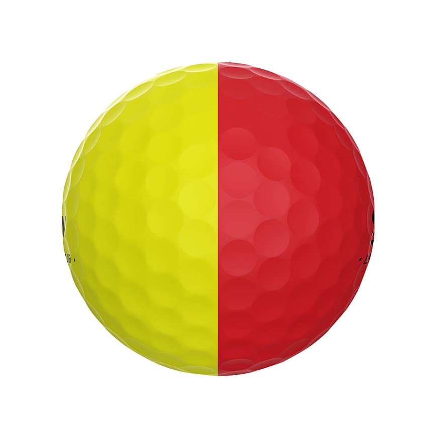 Srixon Q-Star Divide Golf Balls (Yellow & Red)