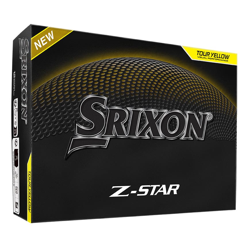 Srixon Z-Star Golf Balls 2025 (Yellow)