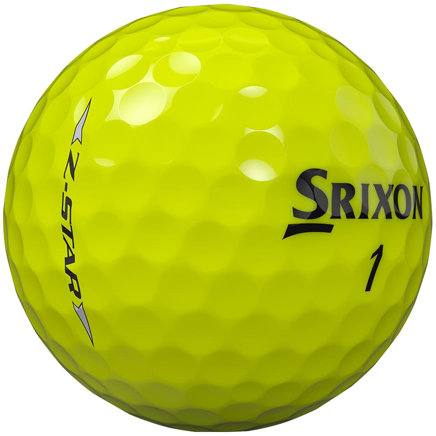 Srixon Z-Star Golf Balls 2025 (Yellow)