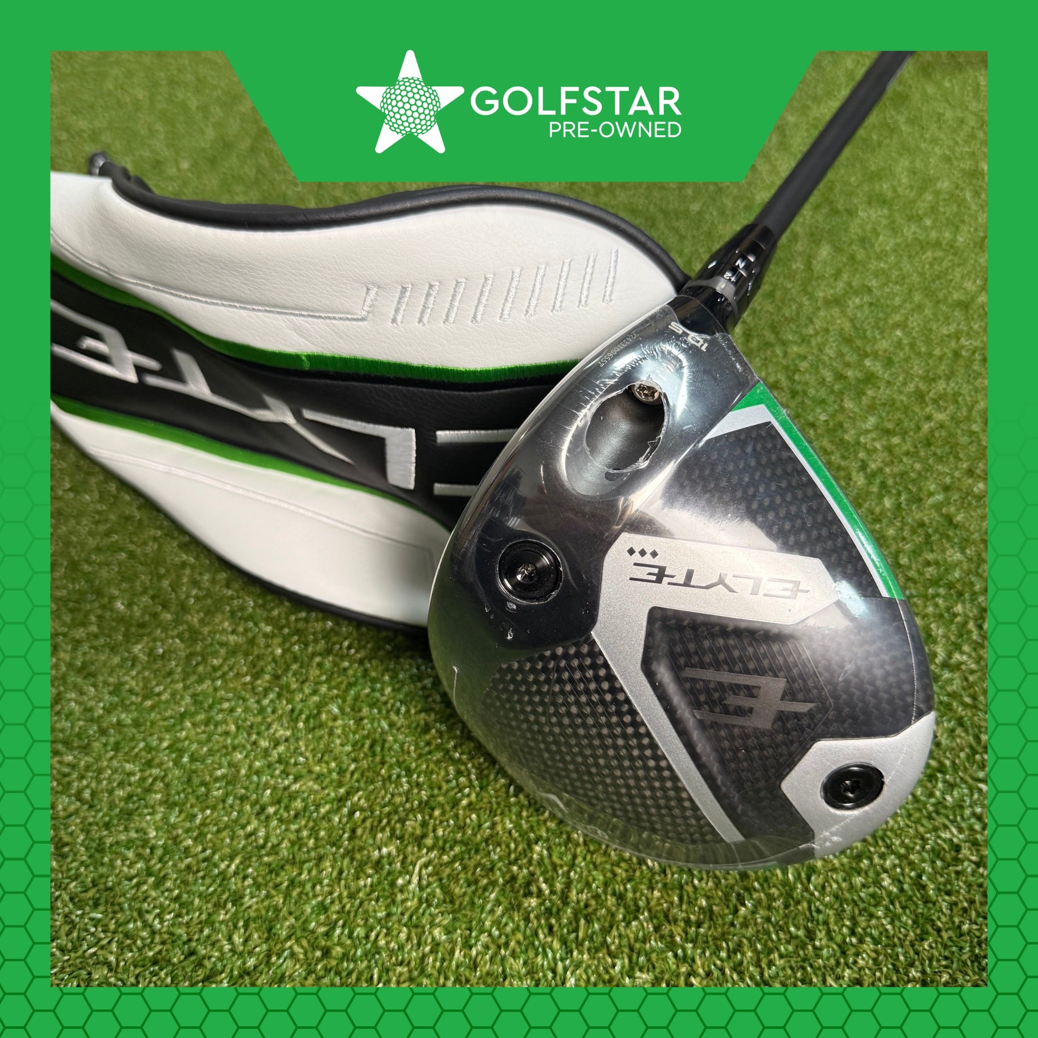 Callaway Elyte Triple Diamond Driver 10.5° - Tensei 1K Black 75g X-Stiff - Standard Grip