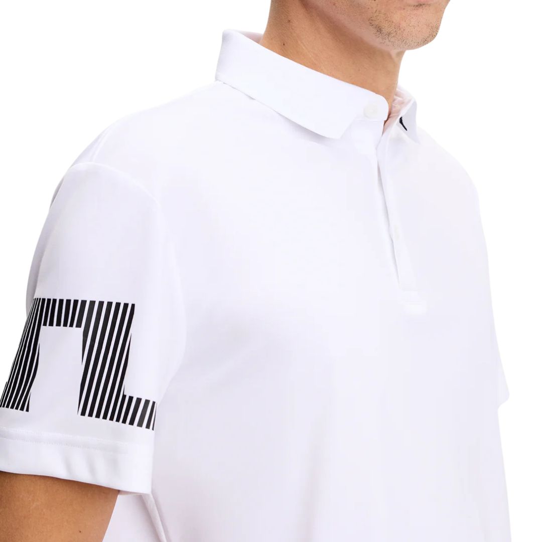 J Lindeberg Heath Polo Shirt - White