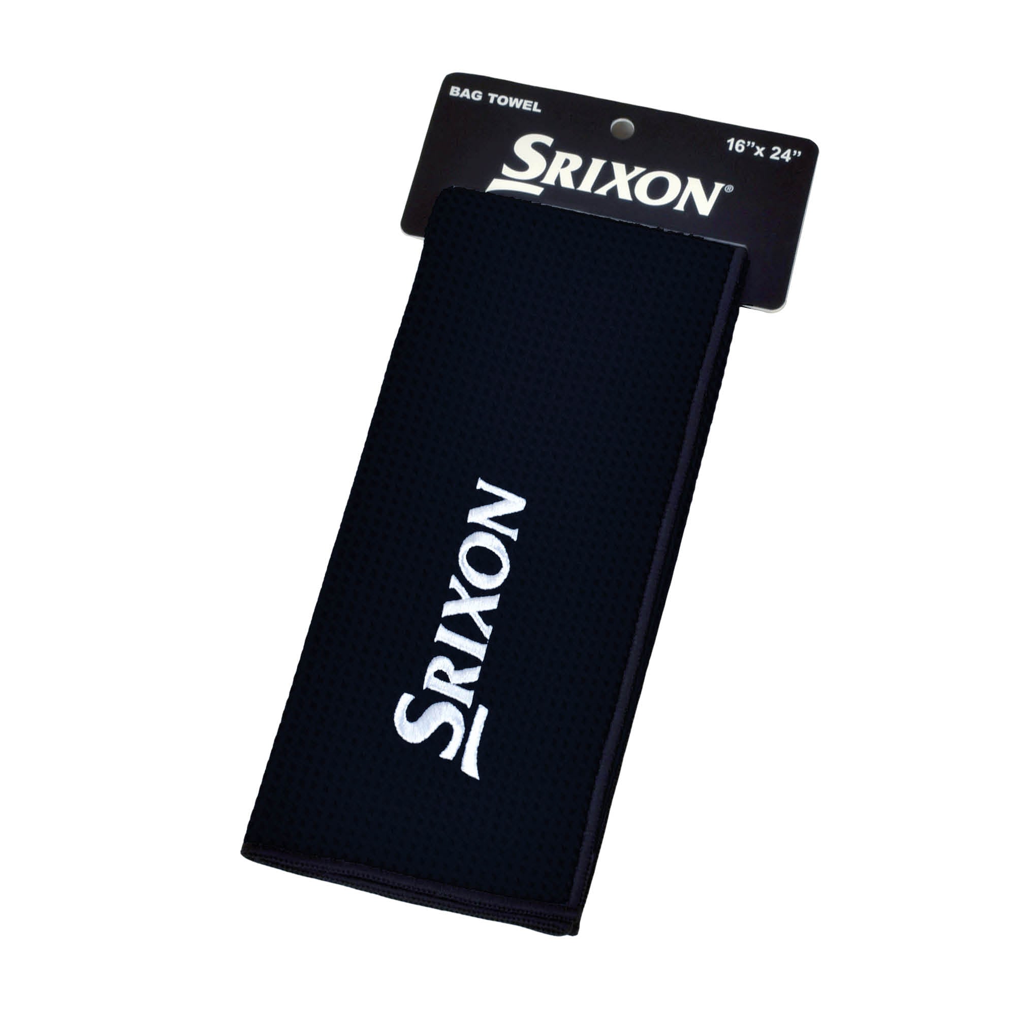 Srixon Microfiber Bag Towel - Solid Black