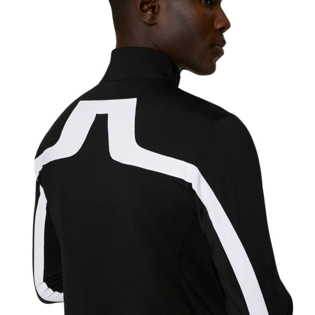 J Lindeberg Jarvis Golf Mid Layer - Black