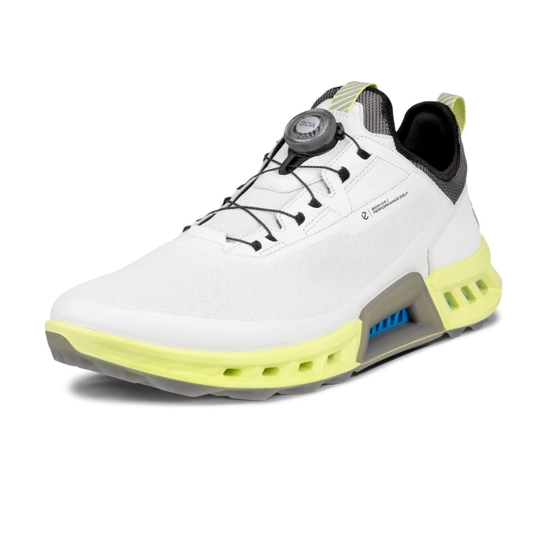 Ecco Biom C4 BOA Golf Shoes (White)
