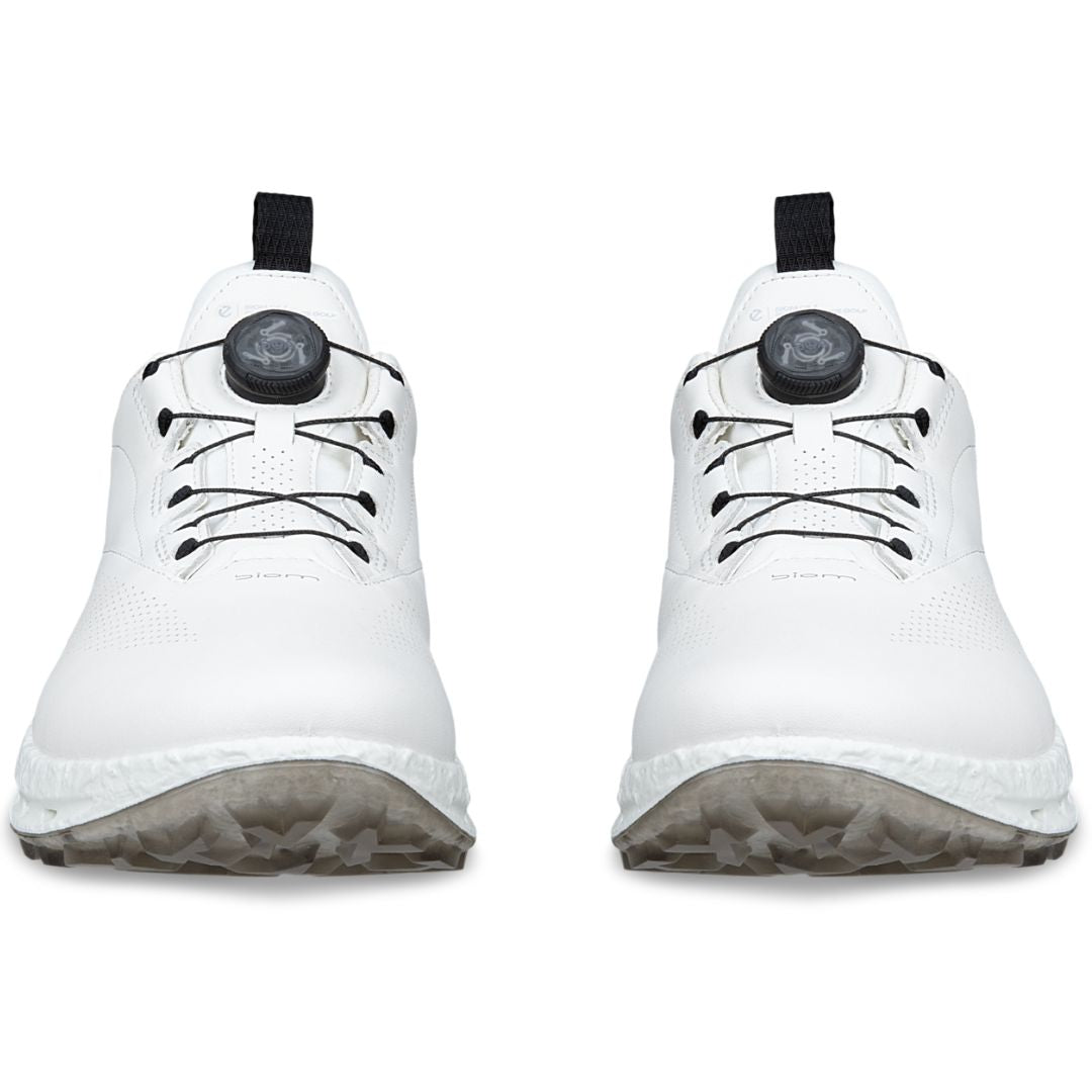 Ecco Biom C5 BOA Gore-Tex Golf Shoes - White & White