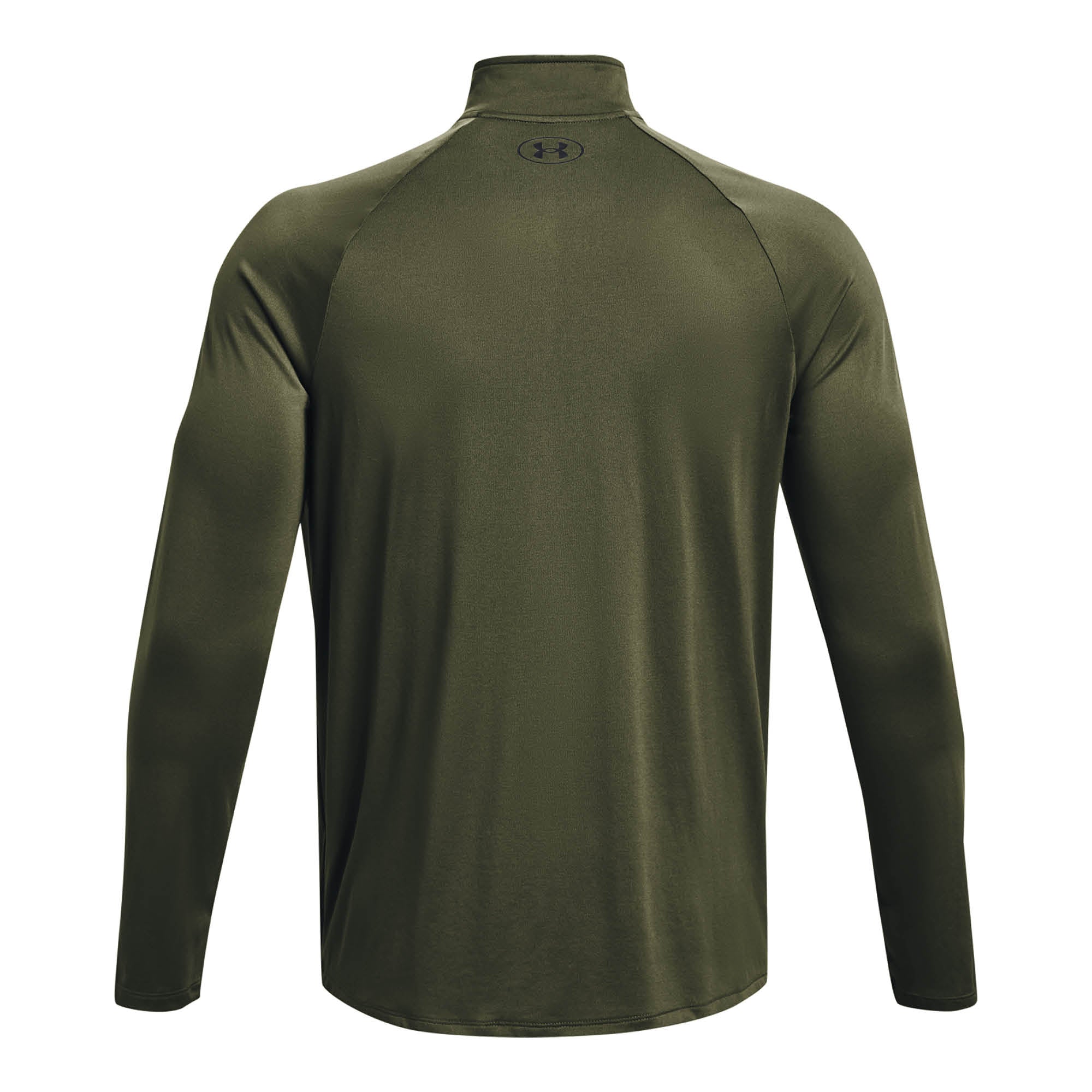 Under Armour 1/2 Zip Long Sleeve Midlayer - Marine Green & Black