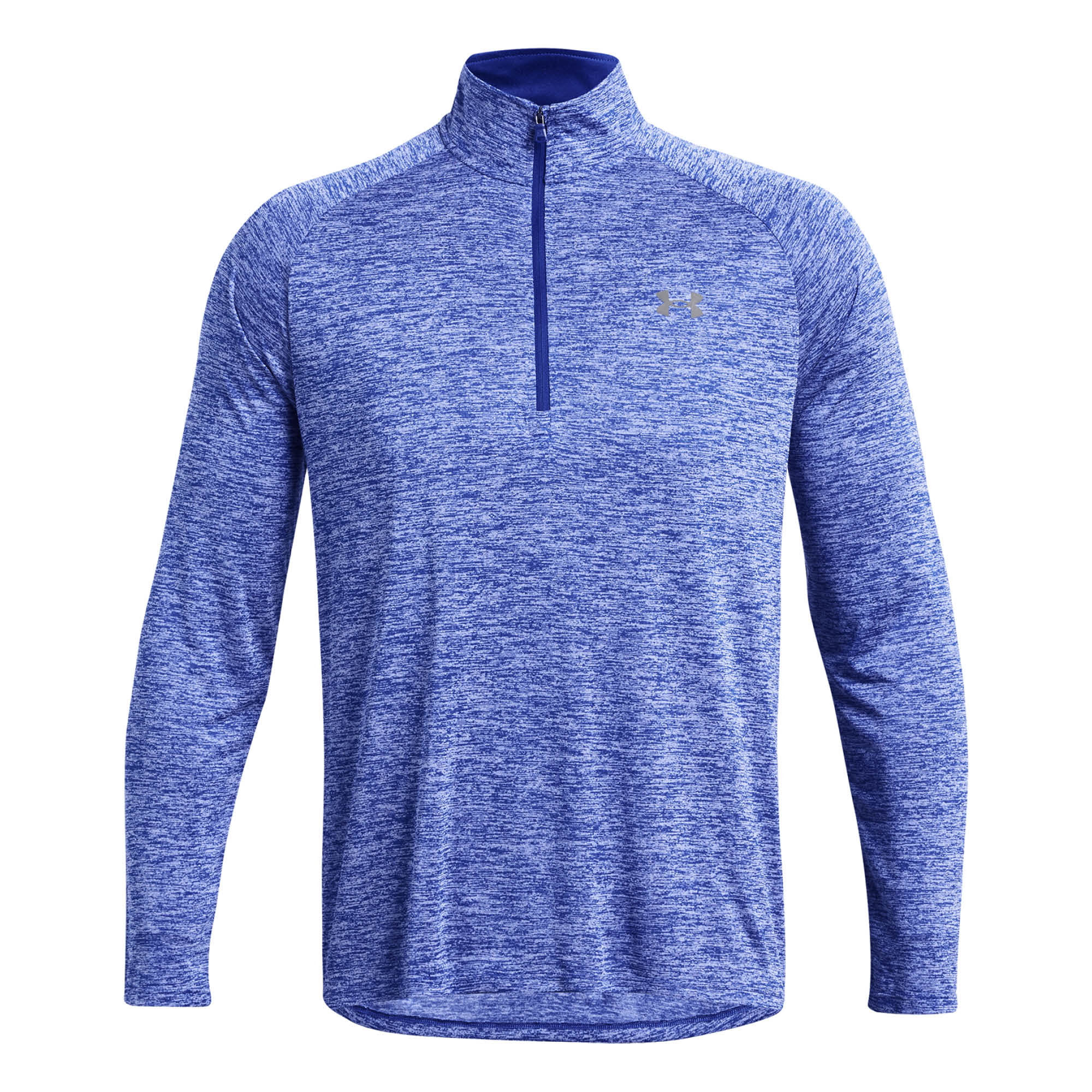 Under Armour 1/2 Zip Long Sleeve Midlayer - Royal Blue & Graphite