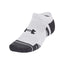Under Armour Performance Tech 3-Pack No Show Socks (White & Jet Grey)