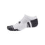 Under Armour Performance Tech 3-Pack No Show Socks (White & Jet Grey)
