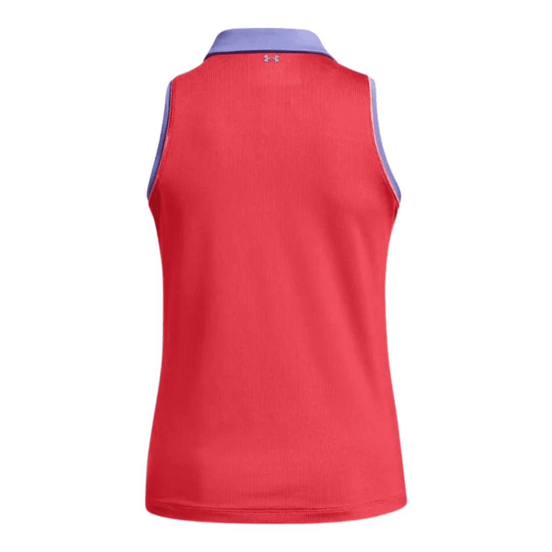 Under Armour Women's Playoff Jacquard Sleeveless Polo (Starlight)