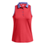 Under Armour Women's Playoff Jacquard Sleeveless Polo (Starlight)