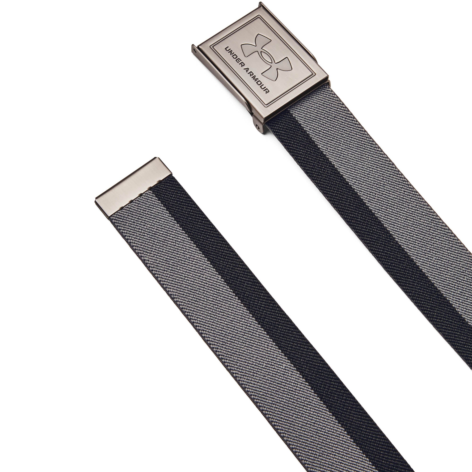 Under Armour Drive Stretch Webbing Golf Belt - Castlerock & Black