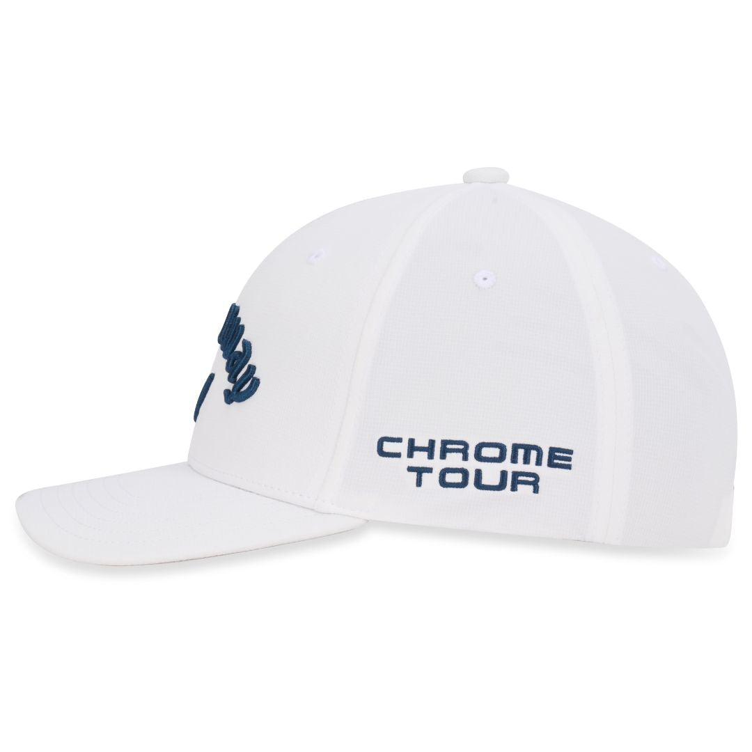 Callaway 2026 Tour Authentic Performance Pro Cap - White & Navy