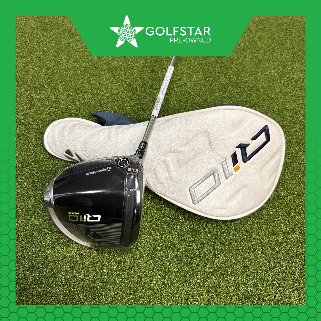 TaylorMade Qi10 Max Driver 10.5° - Speeder NX 50g Regular - Z-Grip Grey/Blue - LEFT HANDED