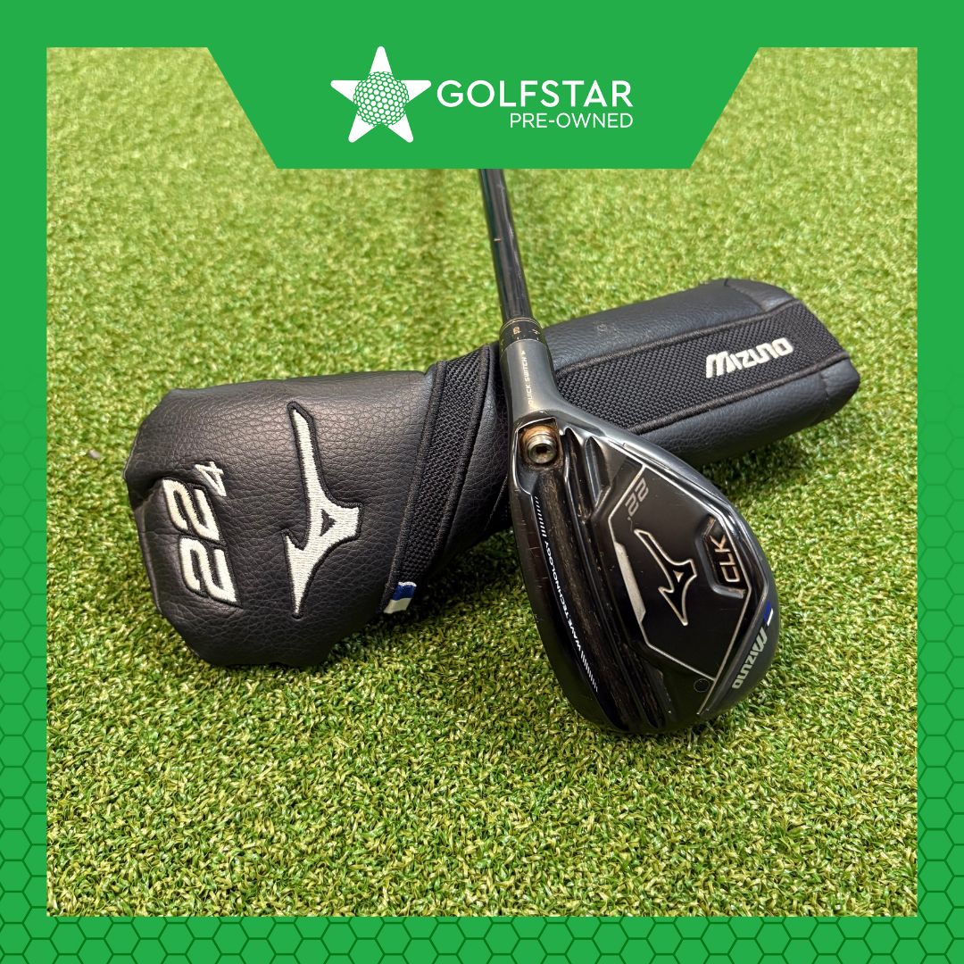 Mizuno CLK Hybrid 22° 4 Hybrid - Fujikura Speeder Evolution HB 75g Regular - MCC +4 Black/Grey Midsize