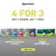 Taylormade Tour Response Golf Balls - BUY 4 DOZEN FOR THE PRICE OF 3!