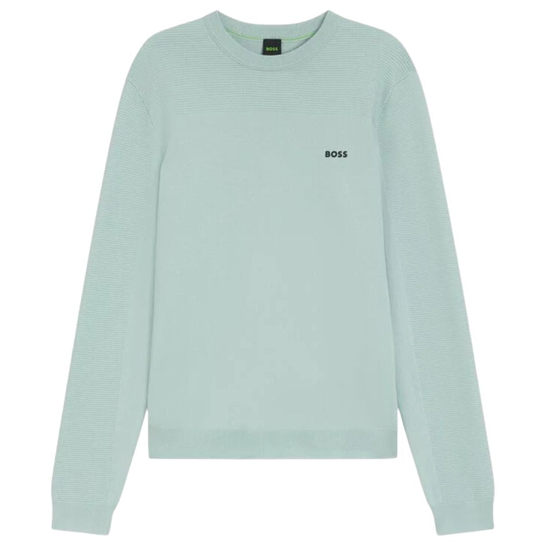 BOSS Momentum X Crewneck Pullover - Turquoise