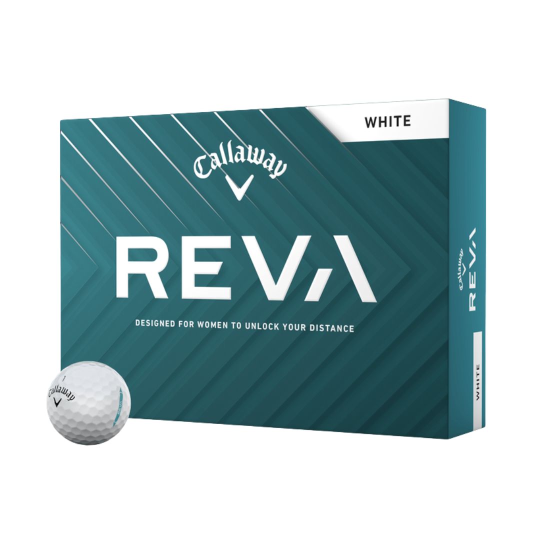 Callaway REVA Pearl Golf Balls (White)