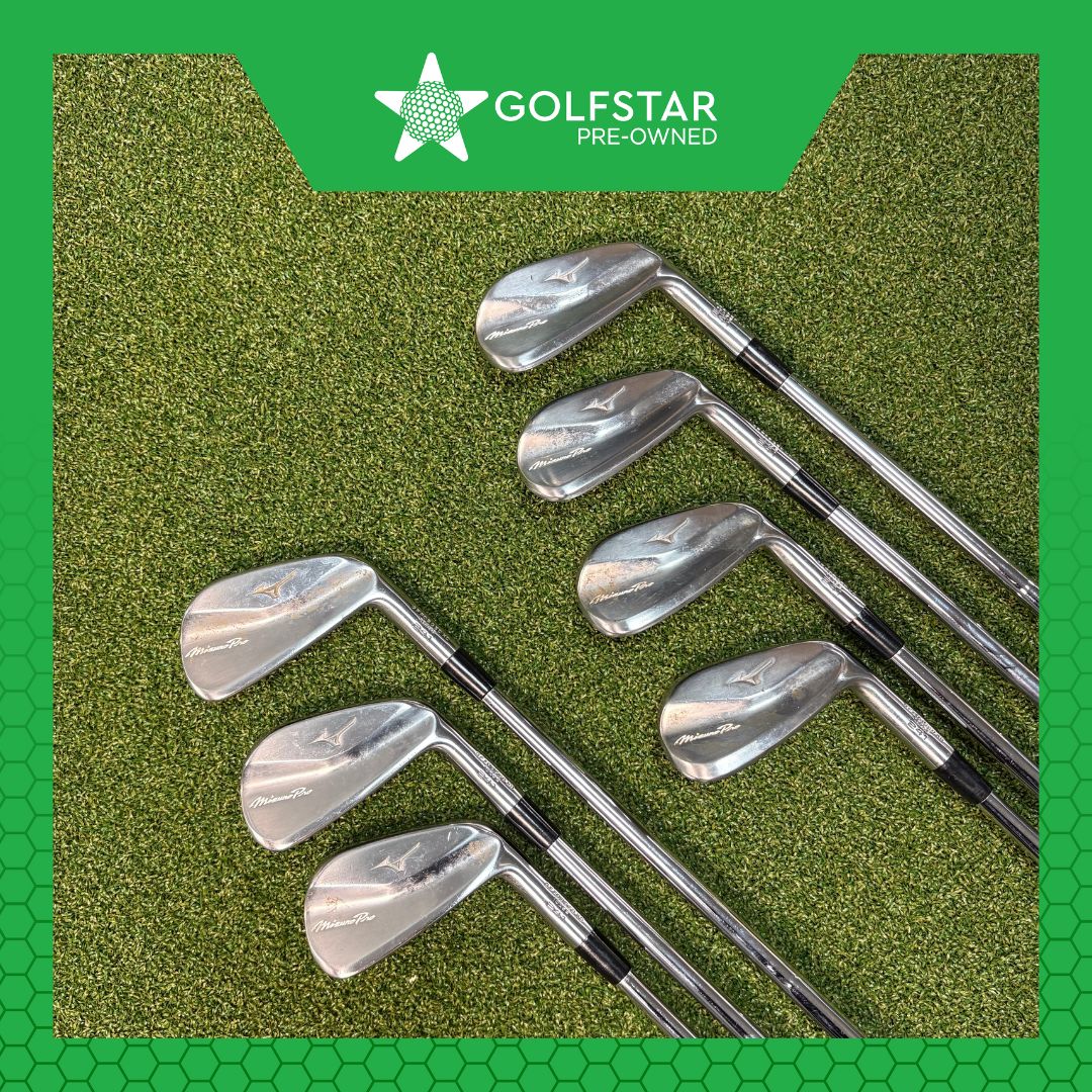 Mizuno Pro 241 Irons - 4-PW - Dynamic Gold 120g X100 - MCC +4  Blue/Grey Grips