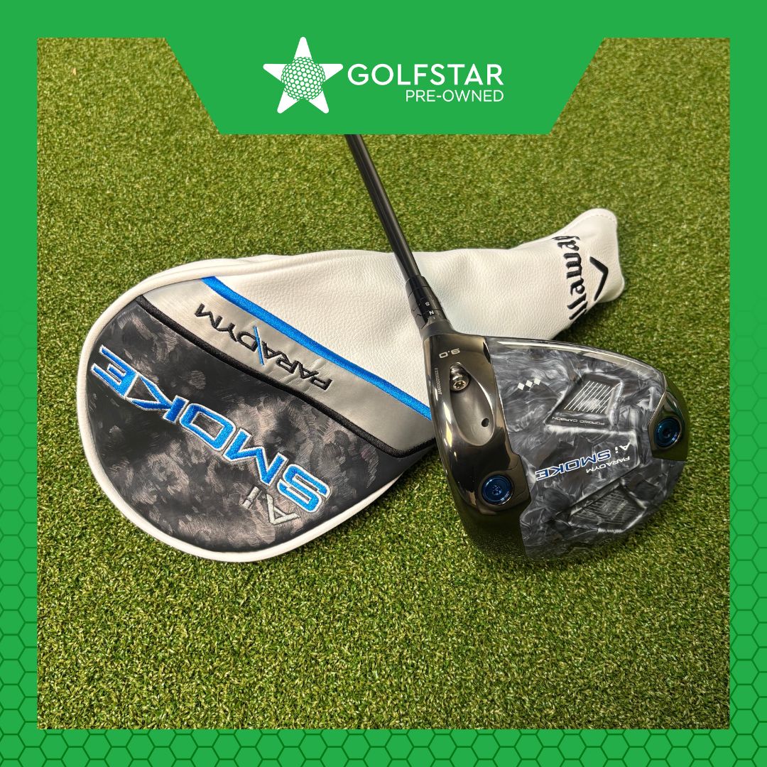 Callaway Ai-Smoke Triple Diamond Driver 9° - Denali Charcoal 70g X-Stiff - Callaway Tour Velvet Grip