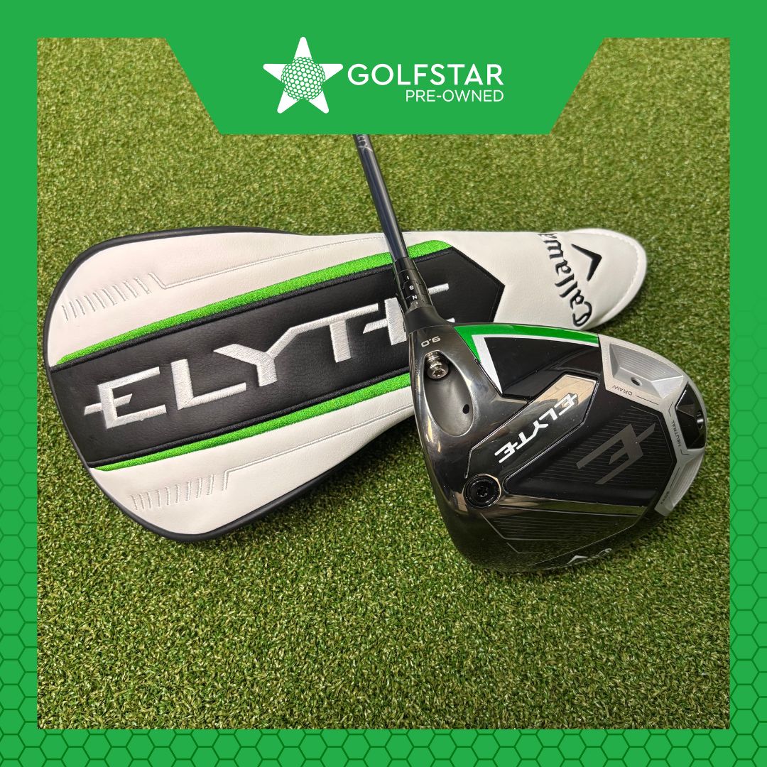 Callaway Elyte Driver 9° - Denali Blue 70g Stiff - Tour Velvet Midsize Grip