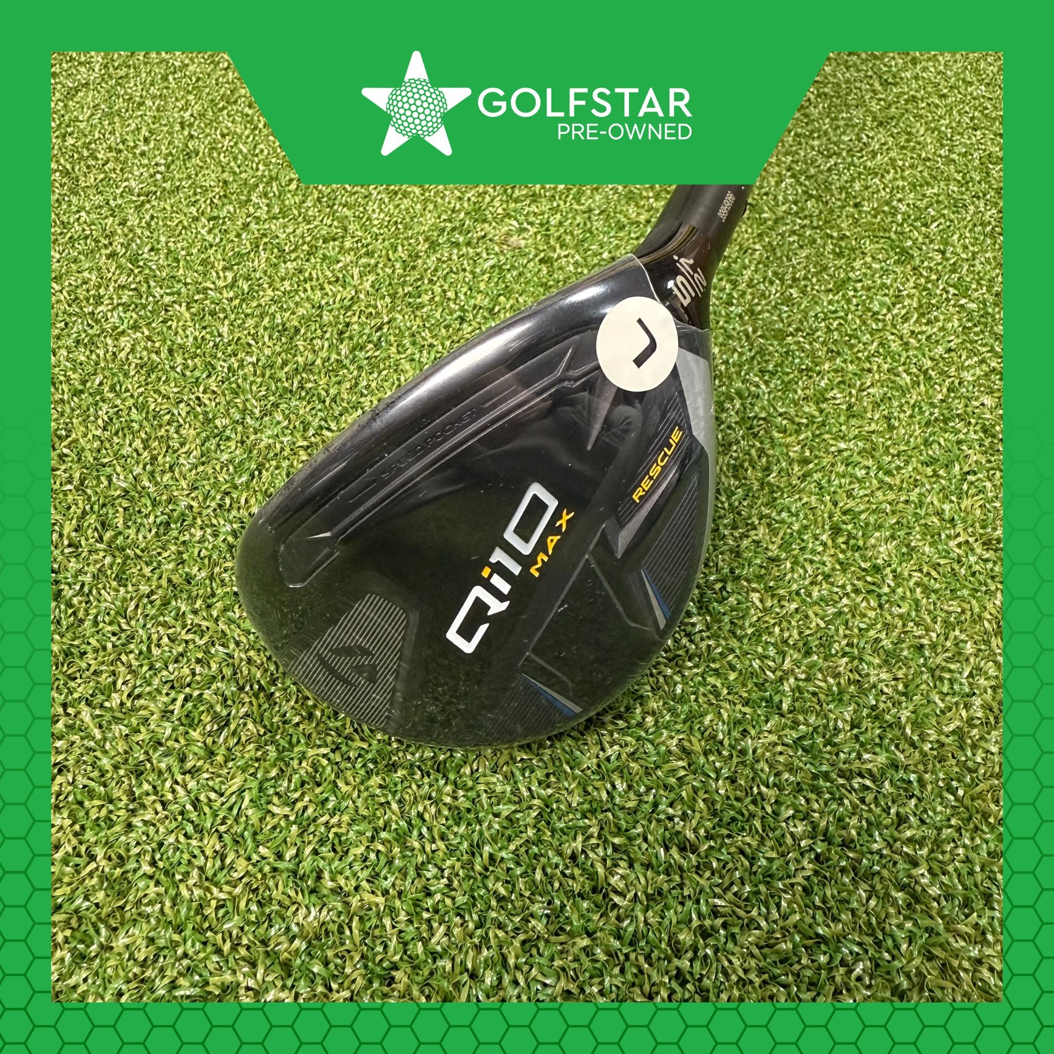 TaylorMade Qi10 Max 5 Hybrid - 27 Degree - Speeder 40g Ladies Flex - Lamkin Sonar Grip