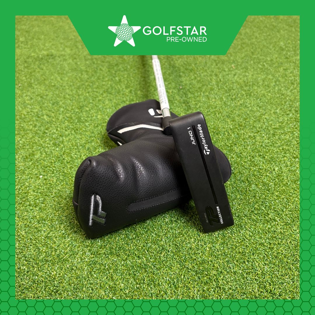 Taylormade TP Black Juno 1 Putter - 34 Inch - Plumbers Neck - Lamkin Pistol Grip