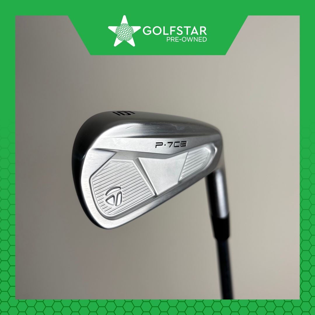 TaylorMade P.7CB 6 Iron - Dynamic Gold 105g S300 (Stiff) - Z-Grip Black