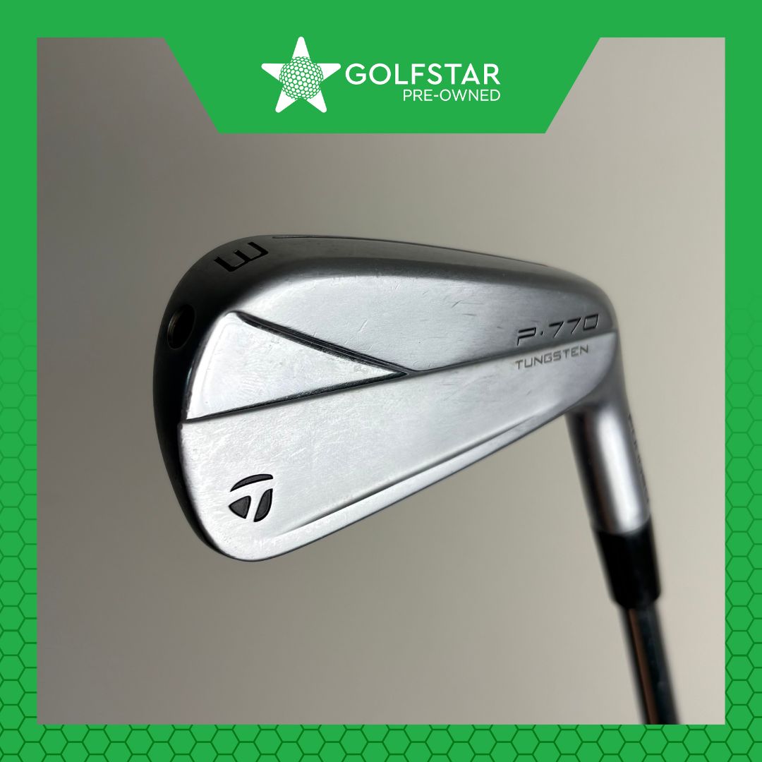 TaylorMade P.770 3 Iron - Dynamic Gold 120g X-Stiff - Tour Velvet Midsize