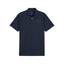 Puma MATTR Houndstooth Golf Polo Shirt (Deep Navy)
