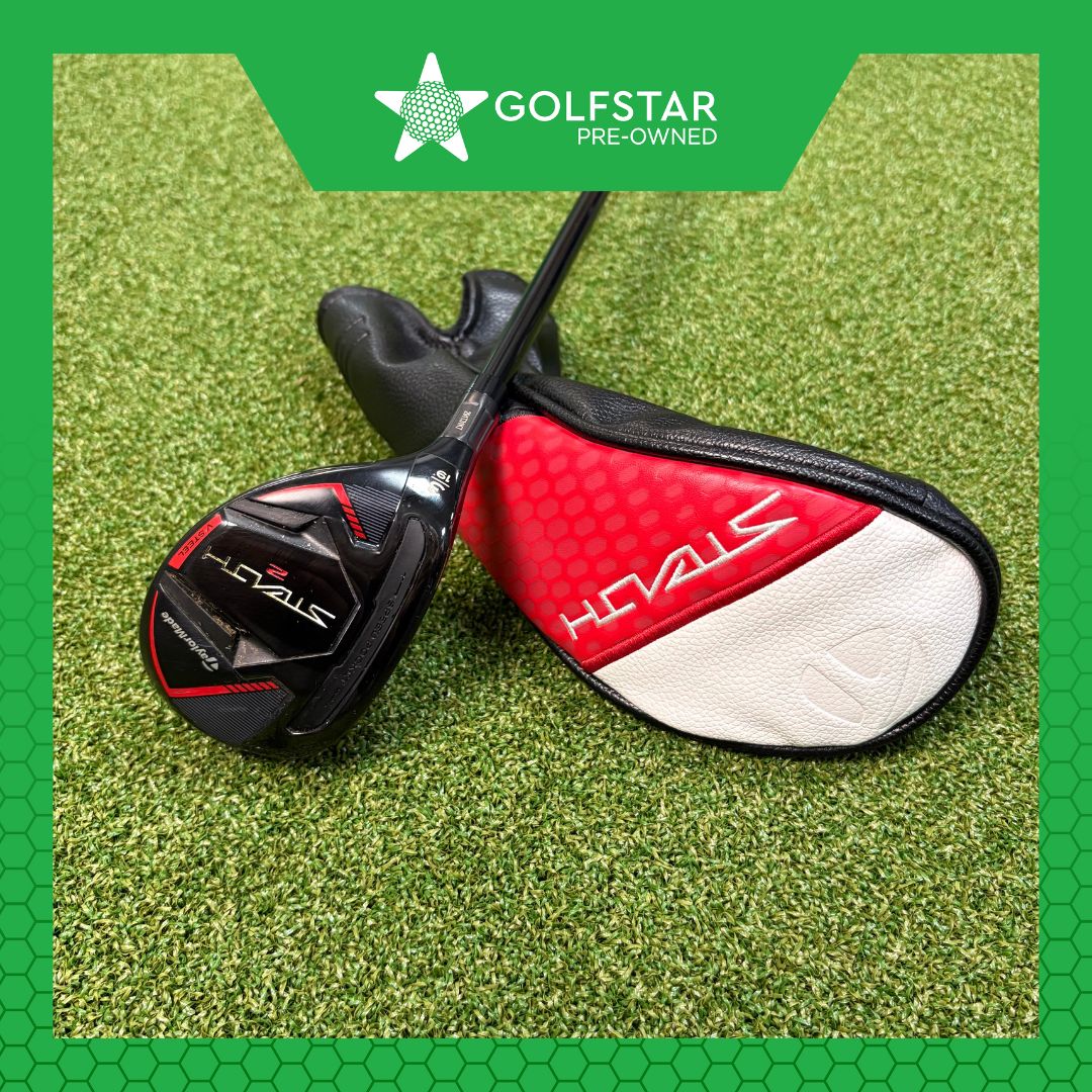 Taylormade Stealth 2 3 Hybrid 19° - Ventus Blue TR 70g Stiff - Lamkin Crossline - LEFT HANDED