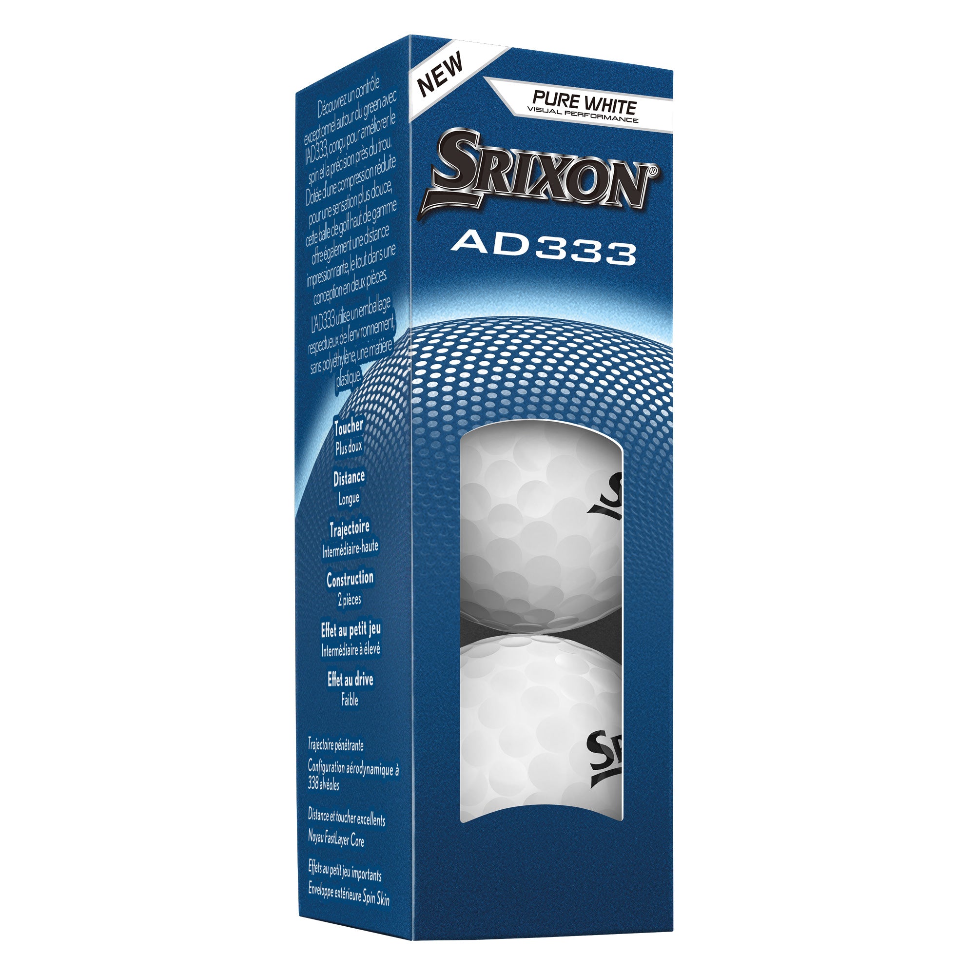 Srixon AD333 Golf Balls - White