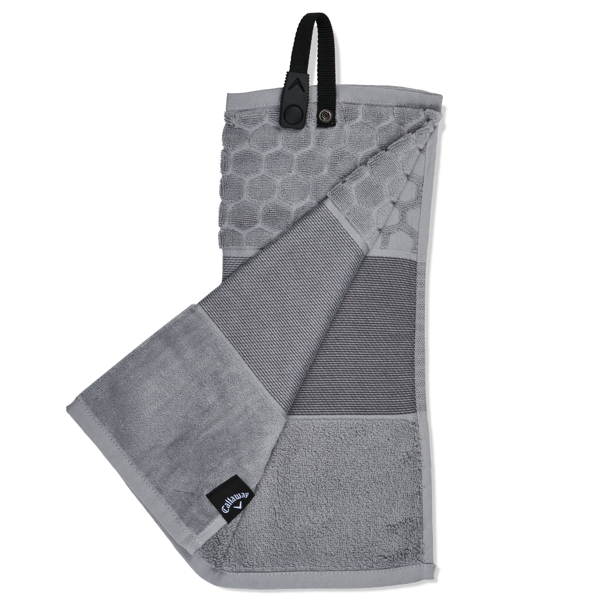 Callaway Trifold Golf Towel - Silver