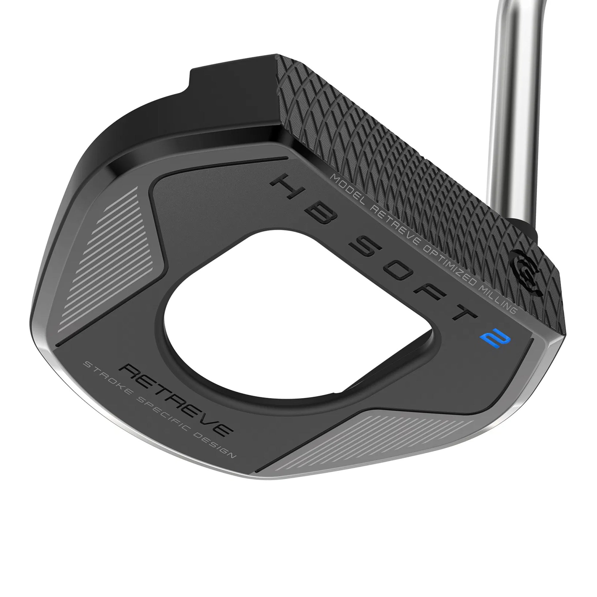 Cleveland HB Soft 2 Black Retreve Golf Putter - Right Handed