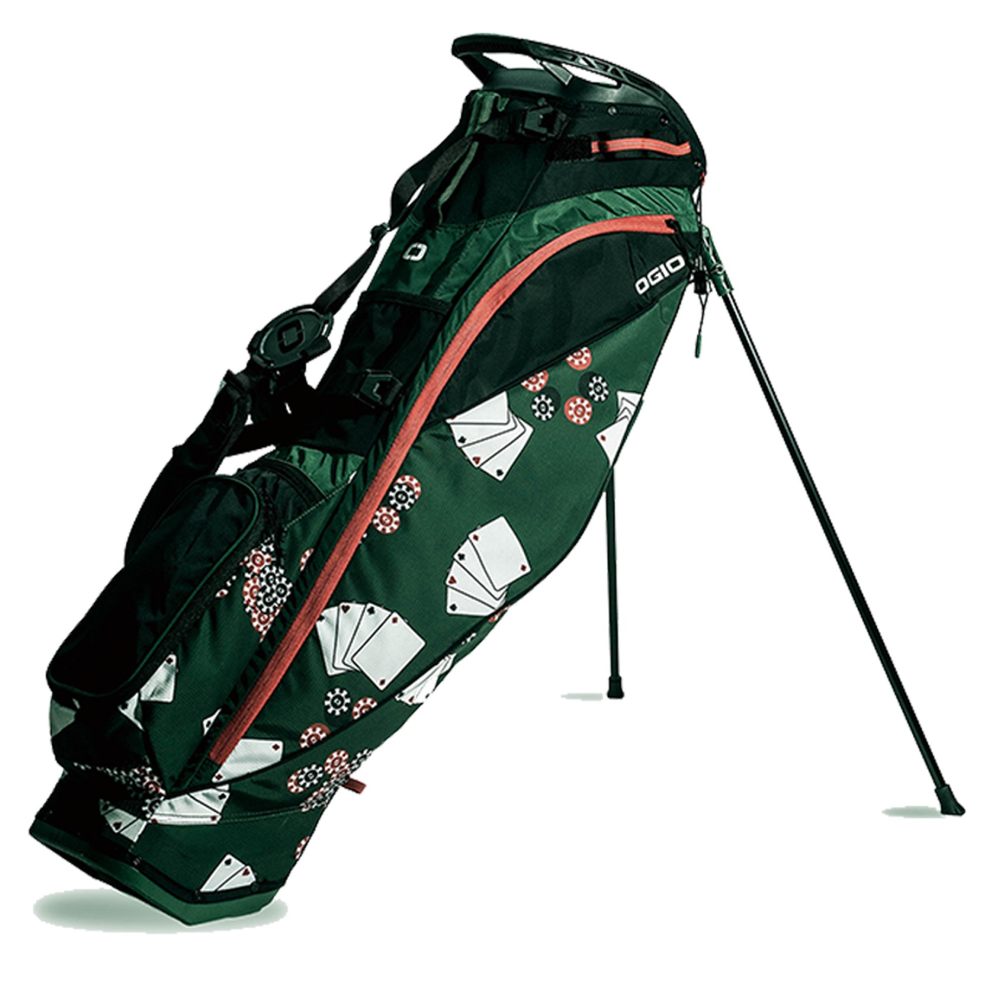 Ogio Featherlite Golf Stand Bag - Poker