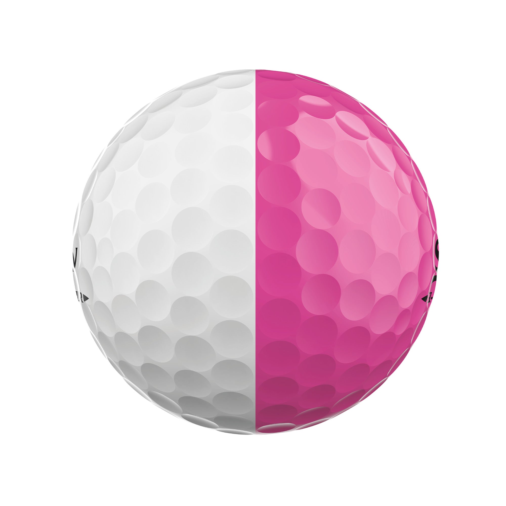 Srixon Q Star Tour Divide Golf Balls - White & Pink