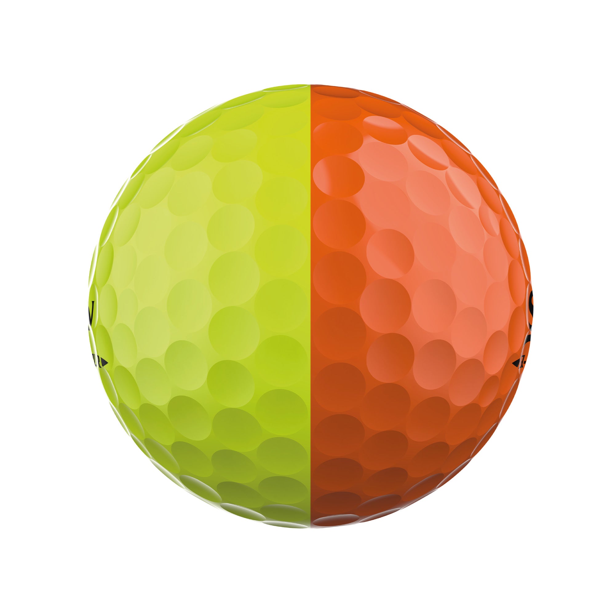 Srixon Q Star Tour Divide Golf Balls - Yellow & Orange