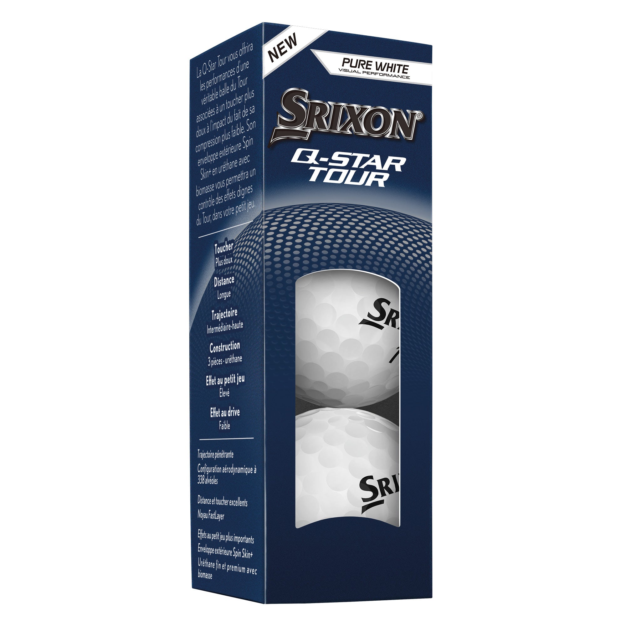 Srixon Q Star Tour Golf Balls - White