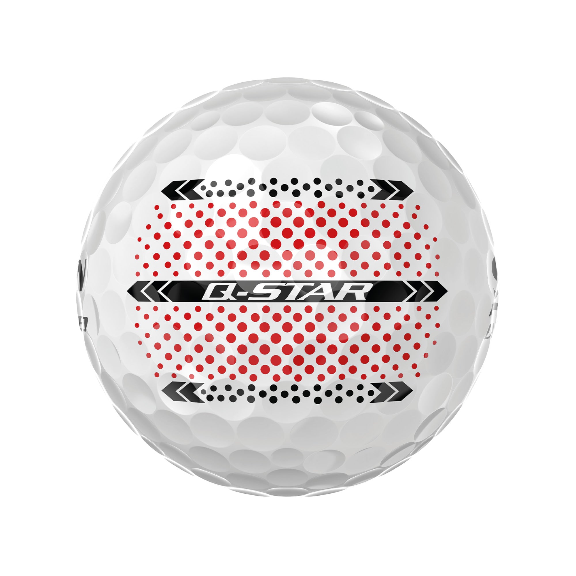 Srixon Q Star Ultispeed Trackline Golf Balls - White