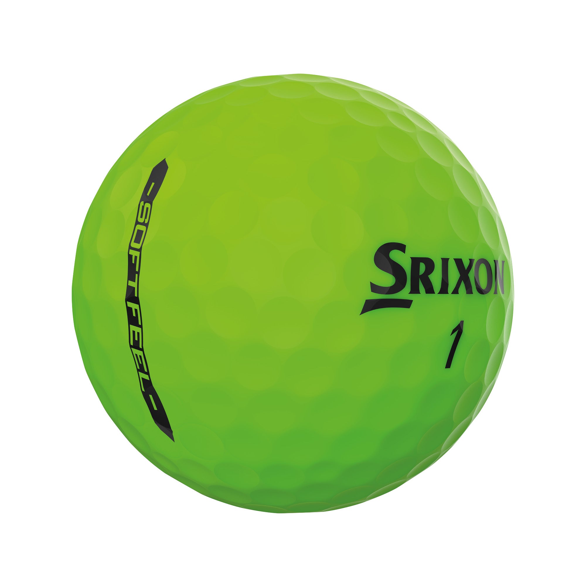 Srixon Soft Feel Golf Balls - Brite Green